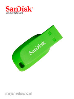 memoria flash usb sandisk cruzer blade, 16gb, usb2.0.cruzer blade usb flash driv