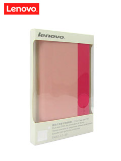 funda con tapa protectora para tablet lenovo tab2a7-30, rosado.el estuche de fun