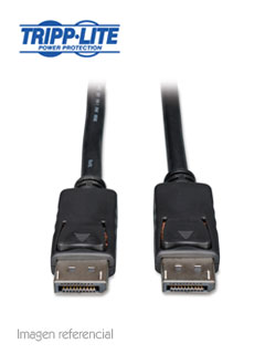 cable displayport tripp-lite p580-003, video y audio, 4k x 2k, 3840 x 2160, 60hz, 91