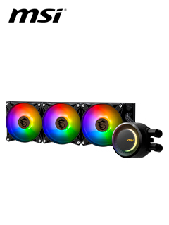 refrigerador líquido de cpu msi mag coreliquid e360el refrigerador de líquido ma