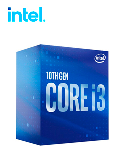 Procesador Intel Core i3-10100, 3.60 GHz, 6 MB Caché L3, LGA1200