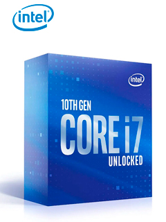 Procesador Intel Core i7-10700K, 3.80 GHz, 16 MB Caché L3, LGA1200