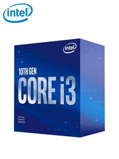 Procesador Intel Core i3-10100F, 3.60 GHz, 6 MB Caché L3, LGA1200, 65W, 14 nm.