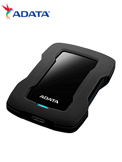 disco duro externo adata hd330 2.5 2tb, usb 3.0/2.0, negro.alimentación por usb