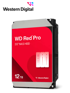 disco duro western digital red pro nas, wd121kfbx12tb sata 6gb/s 7200rpm 3.5 256mb c