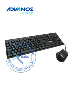 combo adv kb08cm teclado usb, mouse usb optico, multimedia