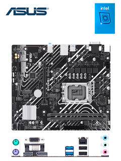 motherboard asus prime h610m-e, chipset intel h610, lga1700, micro atxsoporta pr