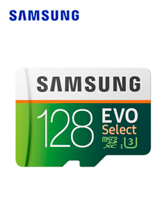 sam microsdxc evo select 128gb