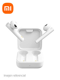 Audífonos Xiaomi Mi True Wireless Earphones 2 Basic, Bluetooth 5.0, recargable, Negro