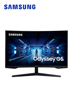 monitor samsung 32 curved 1000r, 2560x1440, va, hdmi / dp / headphone[@@@]velocidad