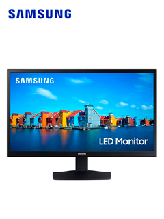 monitor samsung flat led 19 ls19a330nh, tn, 1366x 768, vga, hdmi, negro[@@@]relacion