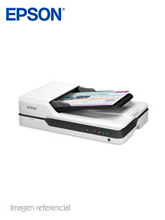 escáner de documento epson ds-1630, 600dpi, 25 ppm, 10 ipm, adf.fuente de luz le