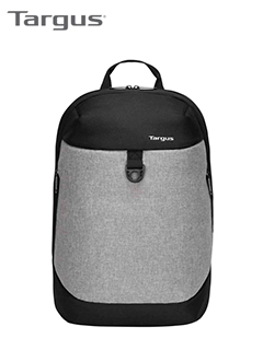 Mochila Targus Urbanite Compact, se adapta a notebooks de hasta 15.6", Gris/Negro.