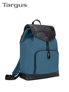 mochila targus newport drawstring, se adapta a notebooks de hasta 15, azul.