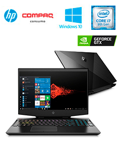 Notebook HP 15-dh0003la, 15.6" FHD, Intel Core i7-9750H 2.60GHz, 16GB DDR4, 1TB SATA