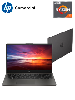 notebook hp 255 g10, 15.6 lcd led hd sva, amd ryzen 5 7530u 2.0/4.5ghz, 8gb ddr4-320