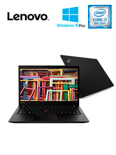 Notebook Lenovo ThinkPad T490S, 14" FHD, Intel Core i7-8565U 1.80GHz, 16GB DDR4