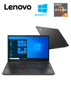 notebook lenovo thinkpad e15 gen 3, 15.6 fhd tn,amd ryzen 5 5500u 2.1 / 4.0ghz, 8gb