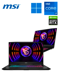 notebook msi katana 17 b13vfk 17.3 fhd ips core i7-13620h 2.4 / 4.9ghz, 16gb ddr5-52