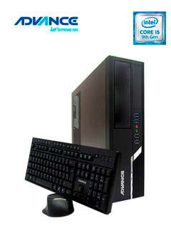 computadora advance vission vo2530 sff, intel core i5-9400 2.90ghz, 8gb ddr4, 1tb sat