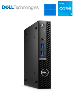 computadora dell optiplex mff 7010, core i5-13500t 1.6/4.6ghz, 8gb ddr4-3200mhz so-di