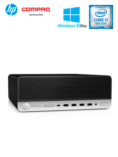 Computadora HP Prodesk 600 G5 SFF, Intel Core i7-9700 3.00GHz, 8GB DDR4, 1TB SATA.