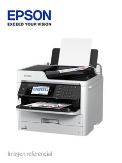 Multifuncional de tinta Epson WorkForce Pro WF-C5710, imprime/escanea/copia/fax, WiFi.