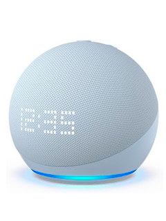 echo dot 5th gen w/clock