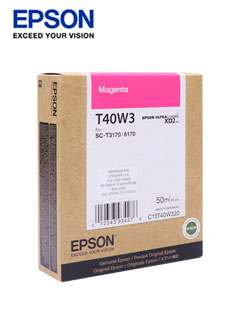 cartucho de tinta epson t40w320, ultrachrome xd2,contenido 50ml, color magenta.l
