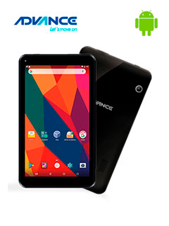 tablet advance prime pr6070, 7 1024x600, android8.1, 16gb, ram 1gb, wi-fi, bluetooth