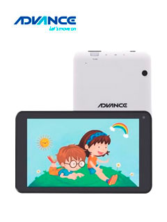 tablet advance prime tr3951, 7 1024x600, android8.1, 16gb, ram 1gb, wi-fi, bluetooth