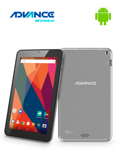Tablet Advance Prime PR5748, 7" IPS 1024 x 600, Android 7.1, 16GB, 1GB, Wi-Fi, Bluetooth.