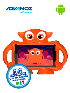 tablet advance intro tr7987, 7 tn 1024x600, android 10 go, 3g, dual sim, 16gb, ram 1