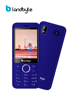 Teléfono celular básico LandByte LT1040, 2.8" 240x320, Dual SIM, Radio FM, Desbloqueado