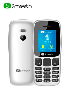 Teléfono Celular Smooth UNO 3G, 1.77", Dual SIM, FM Radio, Bluetooth, Desbloqueado.