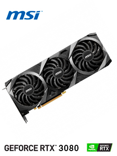 tarjeta de video msi nvidia geforce rtx 3080 ti, 12gb gddr6x, pci-e 4.0, hdmi(1), dp(