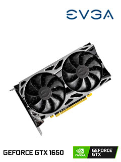 tarjeta de video evga geforce gtx 1650 super sc ultra gaming, 4gb gddr6 192-biti