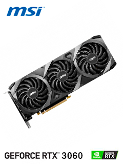 tarjeta de video msi nvidia geforce rtx 3060 ti, 8gb gddr6, 256-bit, dp(3) hdmi, pci-