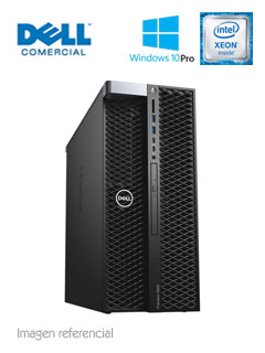 Workstation Dell Precision 5820 Tower, Intel Xeon W-2123 3.6GHz, 8GB DDR4.