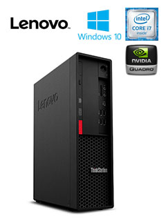 ThinkStation Lenovo P330 SFF, Intel Core i7-8700 3.2GHz, 16GB DDR4, SSD 256GB.