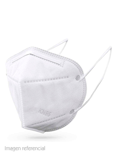 Mascarilla Protectora KN95, Caja x 20 unidades - Color Blanco